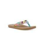 Sanuk Ashland St Tie Dye Turquoise Multi - Image 2