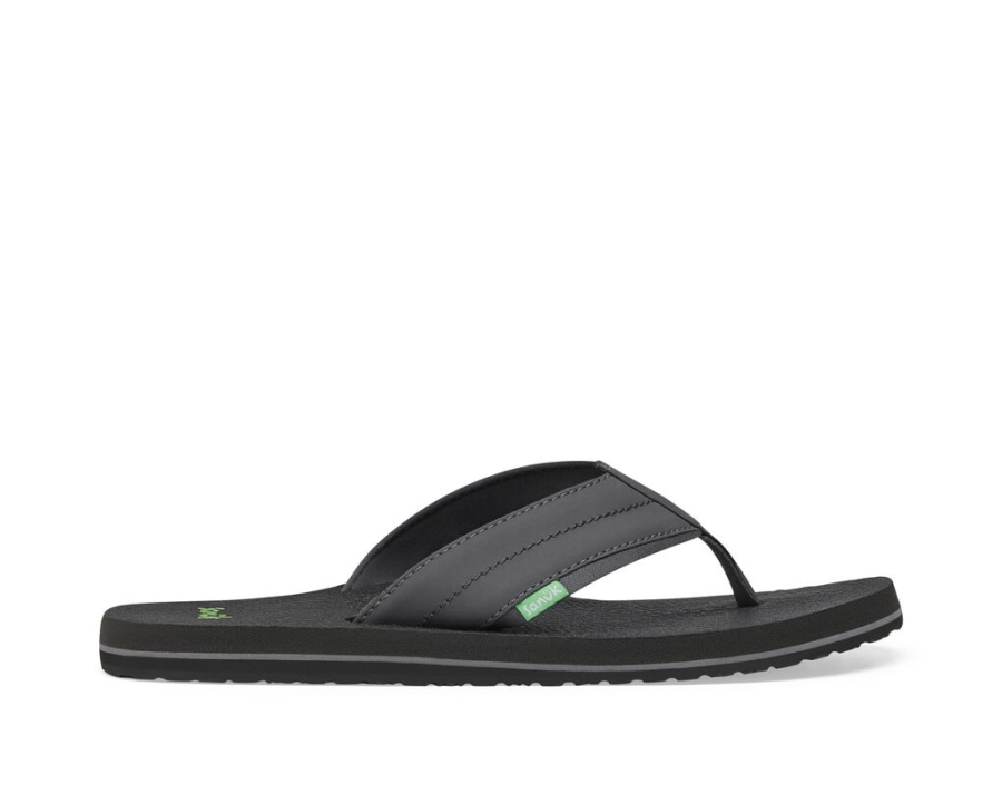 sanuk_beer_cozy_2_charcoal.jpg Sanuk Beer Cozy 2 Charcoal - Image 1