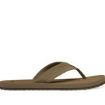 Sanuk Beer Cozy Stacker Suede Tan