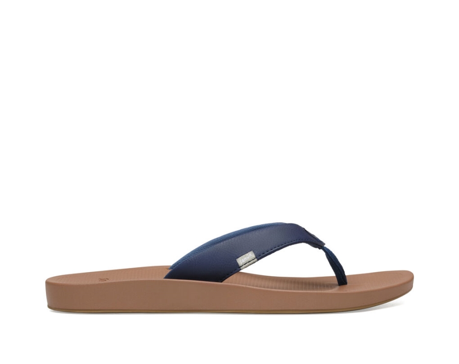 sanuk_cosmic_yoga_matsynthetic_navy.jpg Sanuk Cosmic Yoga Mat(Synthetic) Navy - Image 1