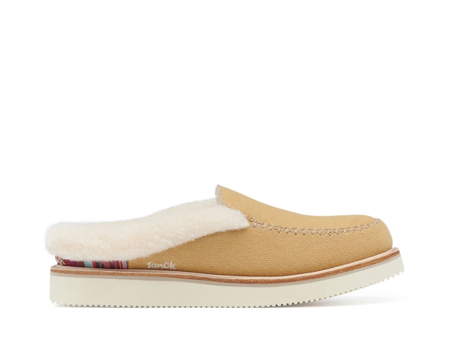 sanuk_cozy_vibe_slipper_sm_doe.jpg Sanuk Cozy Vibe Slipper Sm Doe - Image 1