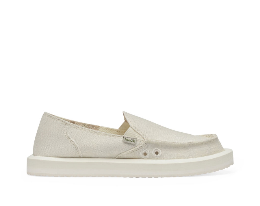 sanuk_donna_st_hemp_white.jpg Sanuk Donna St Hemp White - Image 1