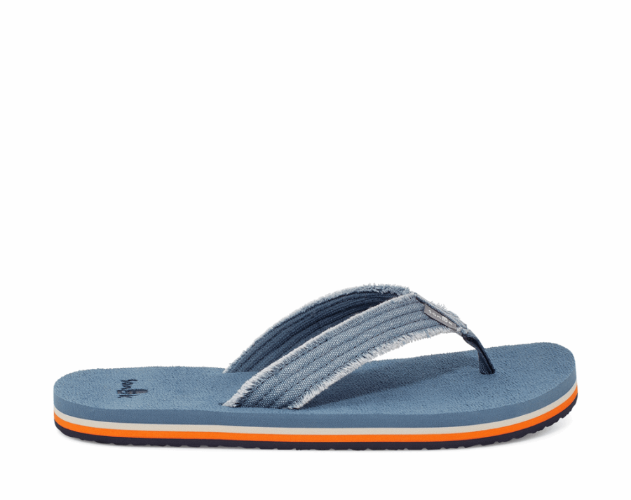 sanuk_fraidy_stacker_blue.png Sanuk Fraidy Stacker Blue - Image 1