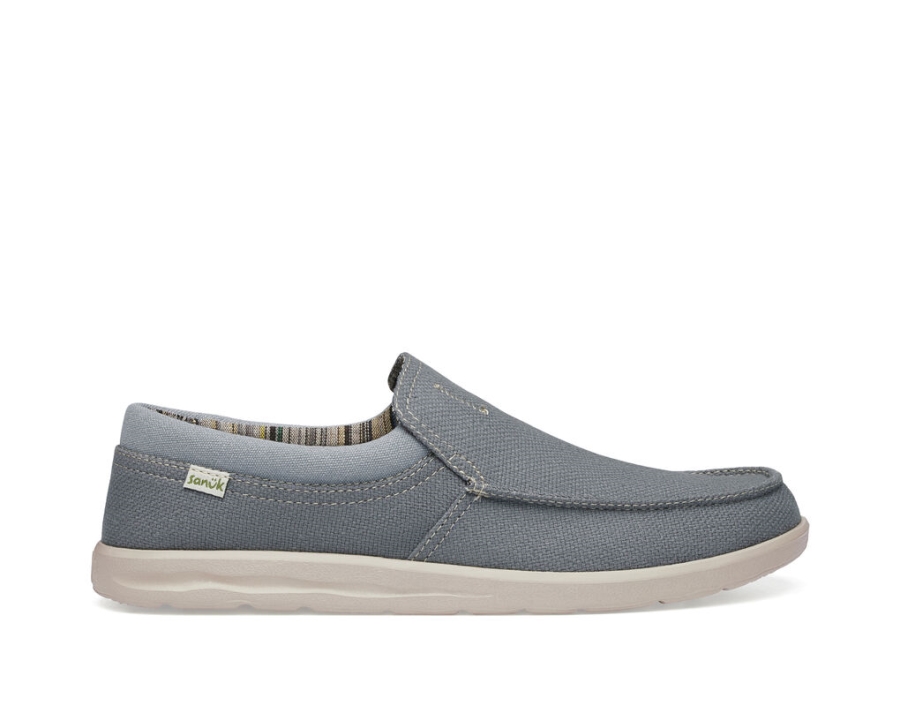 sanuk_hi_bro_lite_hemp_charcoal.jpg Sanuk Hi Bro Lite Hemp Charcoal - Image 1