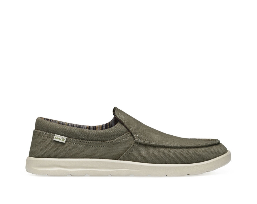 sanuk_hi_bro_lite_hemp_earth_grey.jpg Sanuk Hi Bro Lite Hemp Earth Grey - Image 1
