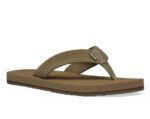 Sanuk M Beer Cozy Stacker Suede Tan