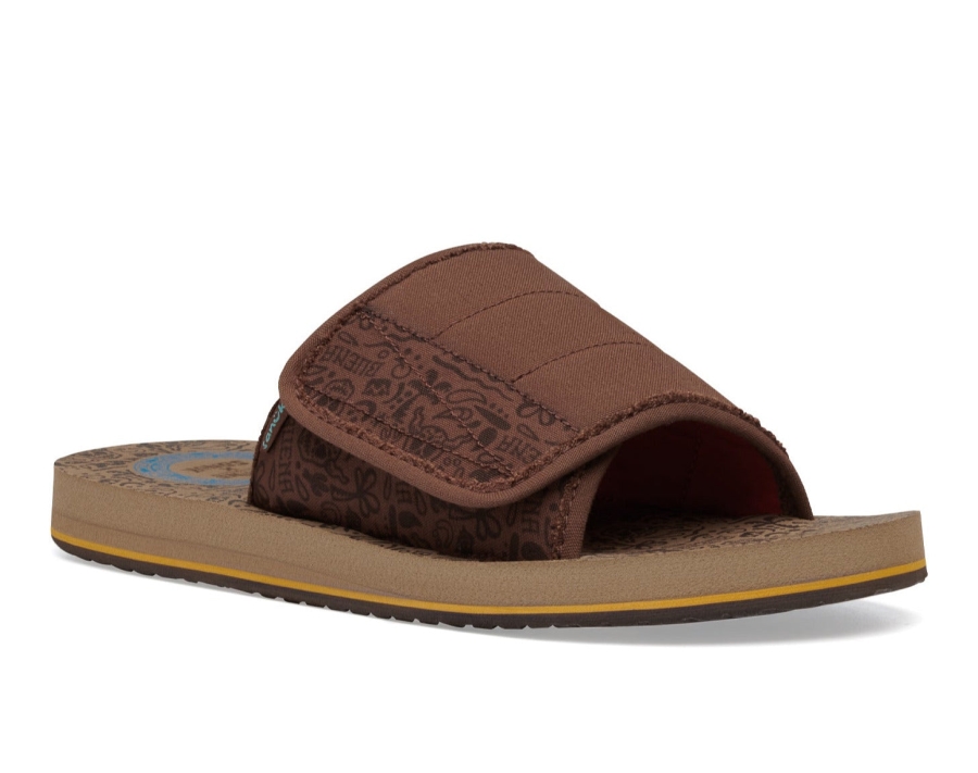 sanuk_m_bixby_st_x_stone_brown.jpg Sanuk M Bixby St X Stone Brown - Image 1