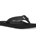 Sanuk M Burm Black-Charcoal