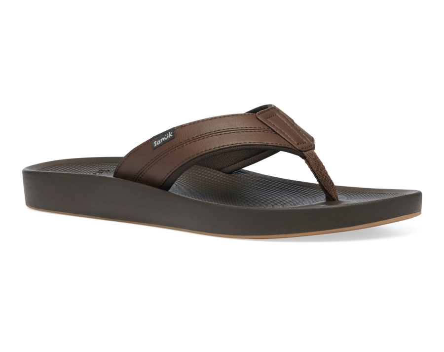 sanuk_m_cosmic_yoga_mat_brown.jpg Sanuk M Cosmic Yoga Mat Brown - Image 1