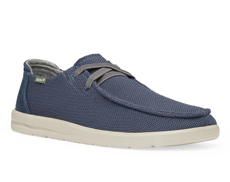 sanuk_m_shaka_mesh_navy.jpg Sanuk M Shaka Mesh Navy - Image 1