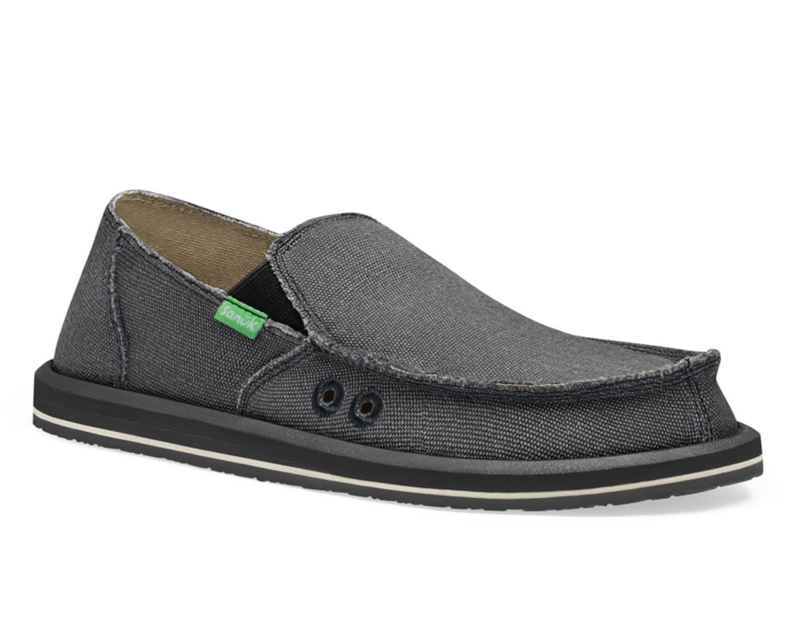 sanuk_m_vagabond_charcoal.jpg Sanuk M Vagabond Charcoal - Image 1