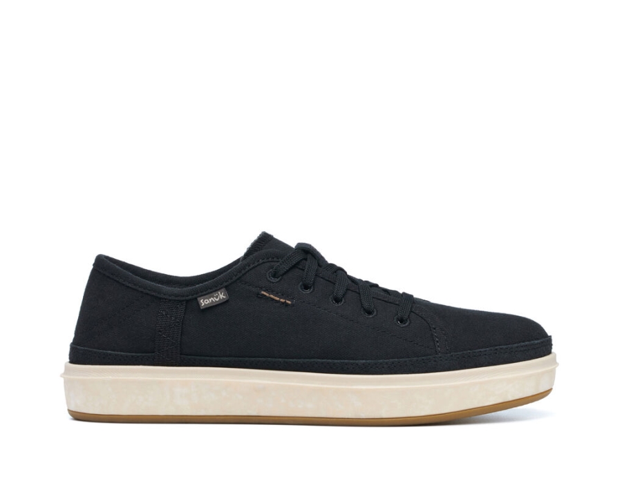 sanuk_nopal_sustainasole_black.jpg Sanuk Nopal Sustainasole Black - Image 1