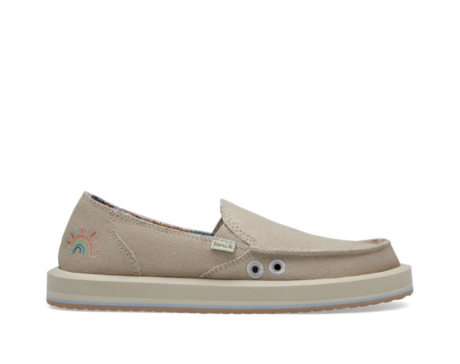 sanuk_pridewalk_surfer_x_ppf_narrow_fit_cobblestone.jpg Sanuk Pridewalk Surfer X Ppf Narrow Fit Cobblestone - Image 1