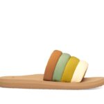 Sanuk Puff N Slide St Sage-Mustard
