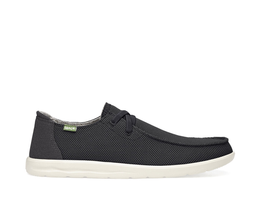 sanuk_shaka_mesh_black.jpg Sanuk Shaka Mesh Black - Image 1