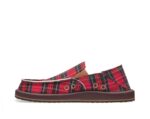 Sanuk Vagabond St Plaid Chill Red Multi - Image 3