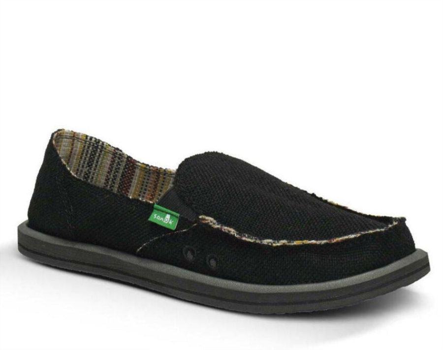 sanuk_w_donna_hemp_black.jpg Sanuk W Donna Hemp Black - Image 1