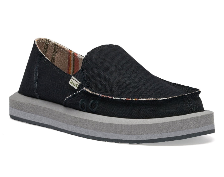 sanuk_w_donna_st_hemp_ebony.jpg Sanuk W Donna St Hemp Ebony - Image 1