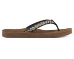 Sanuk W Fraidy Jute Black-Tan - Image 2