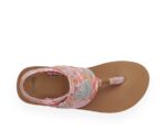Sanuk W Sling St Midform Hibiscus Pink Multi - Image 6