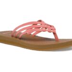 Sanuk W Yoga Sandy Burnt Coral