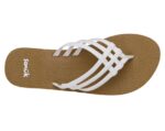 Sanuk W Yoga Sandy Tan-White - Image 6