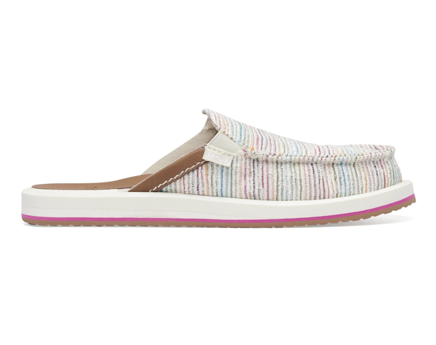 Sanuk W You Got My Back St Summer Cord Rainbow - Image 2