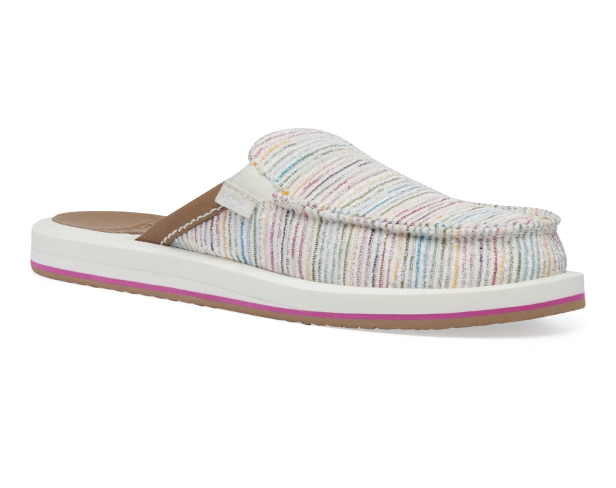 Sanuk W You Got My Back St Summer Cord Rainbow - Image 1