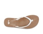 Sanuk Yoga Joy White-Tan - Image 6