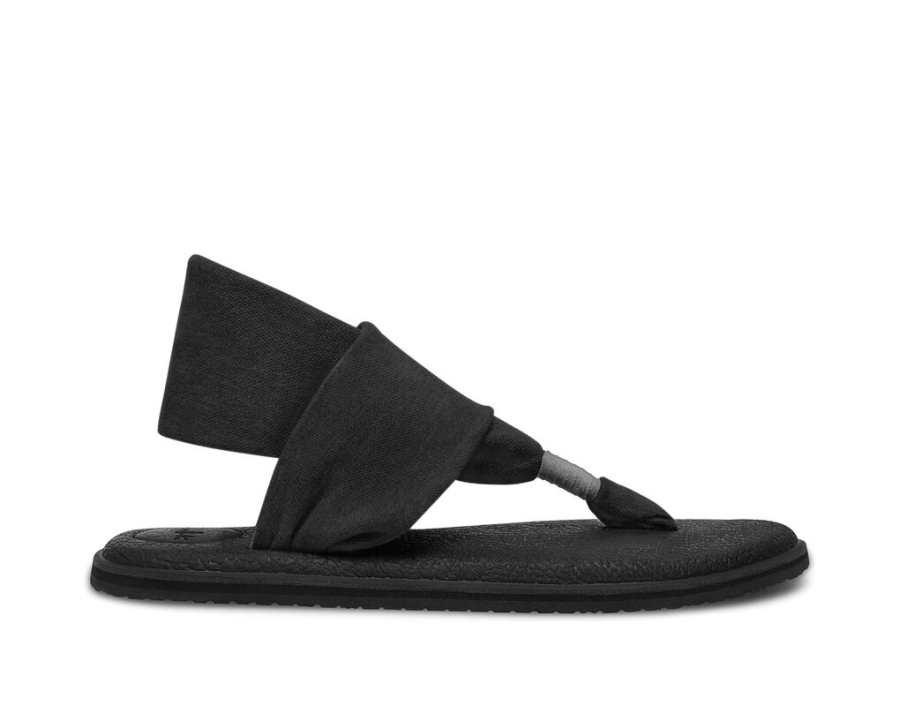 sanuk_yoga_sling_2_black.jpg Sanuk Yoga Sling 2 Black - Image 1