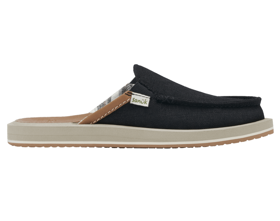 sanuk_you_got_my_back_st_hemp_ebony.png Sanuk You Got My Back St Hemp Ebony - Image 1